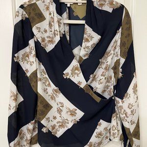 Ted Baker Cream Taupe Blouse